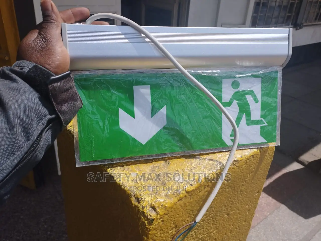 Led Emergency Exit Sign/ Rechargeable Fire Exit