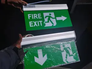 Led Emergency Exit Sign/ Rechargeable Fire Exit
