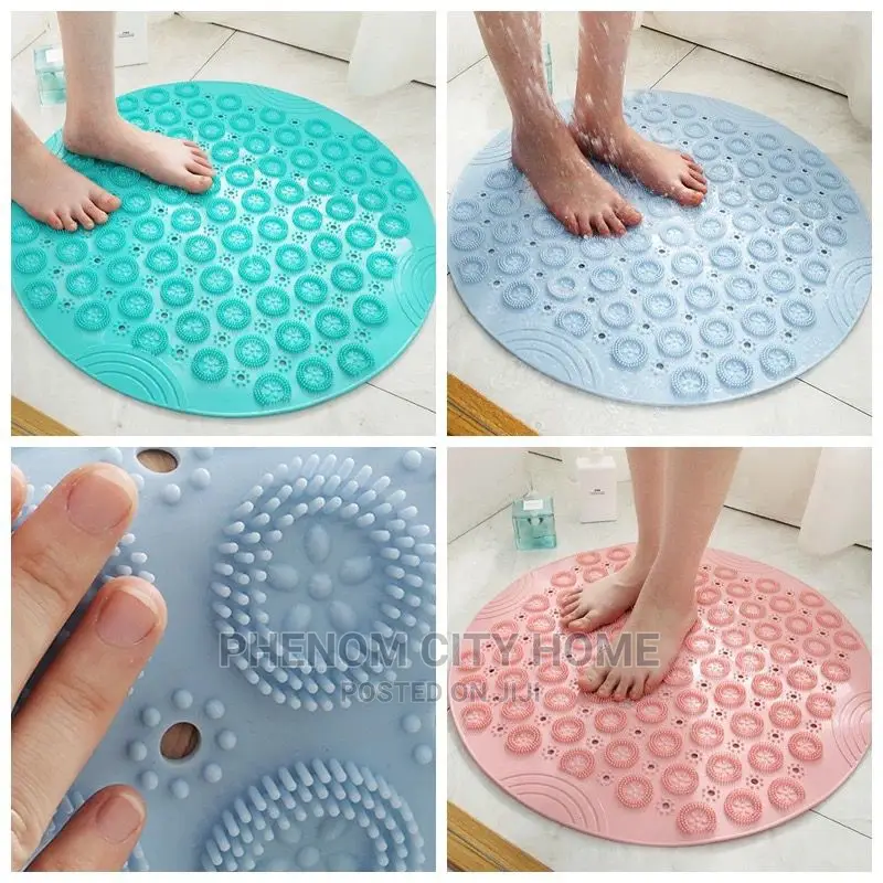 Round Anti Slip Bathroom Mats