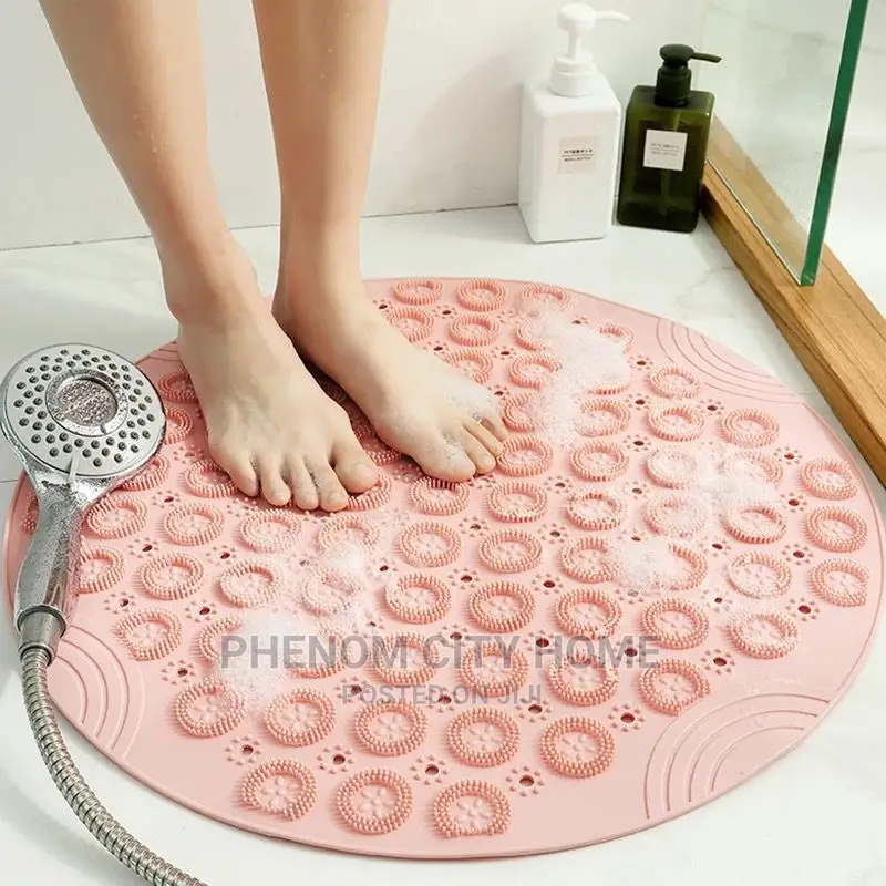 Round Anti Slip Bathroom Mats
