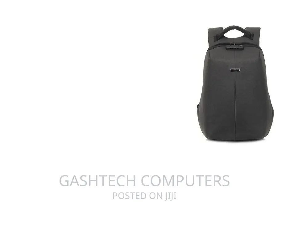 Black Anti-Theft Backpack for 16” Laptop Promate