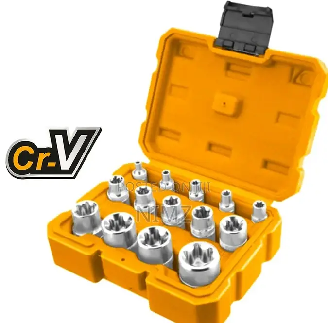 Ingco E-Type Socket Set (14 Pcs)