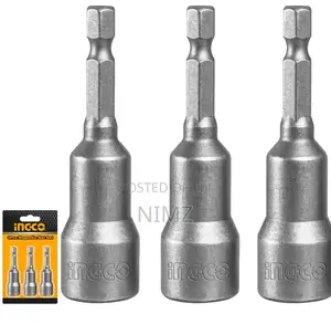 Ingco 3pcs Magnetic Nut Socket Set