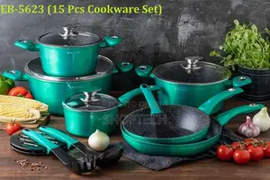 15pc Edenburg Cookware Set