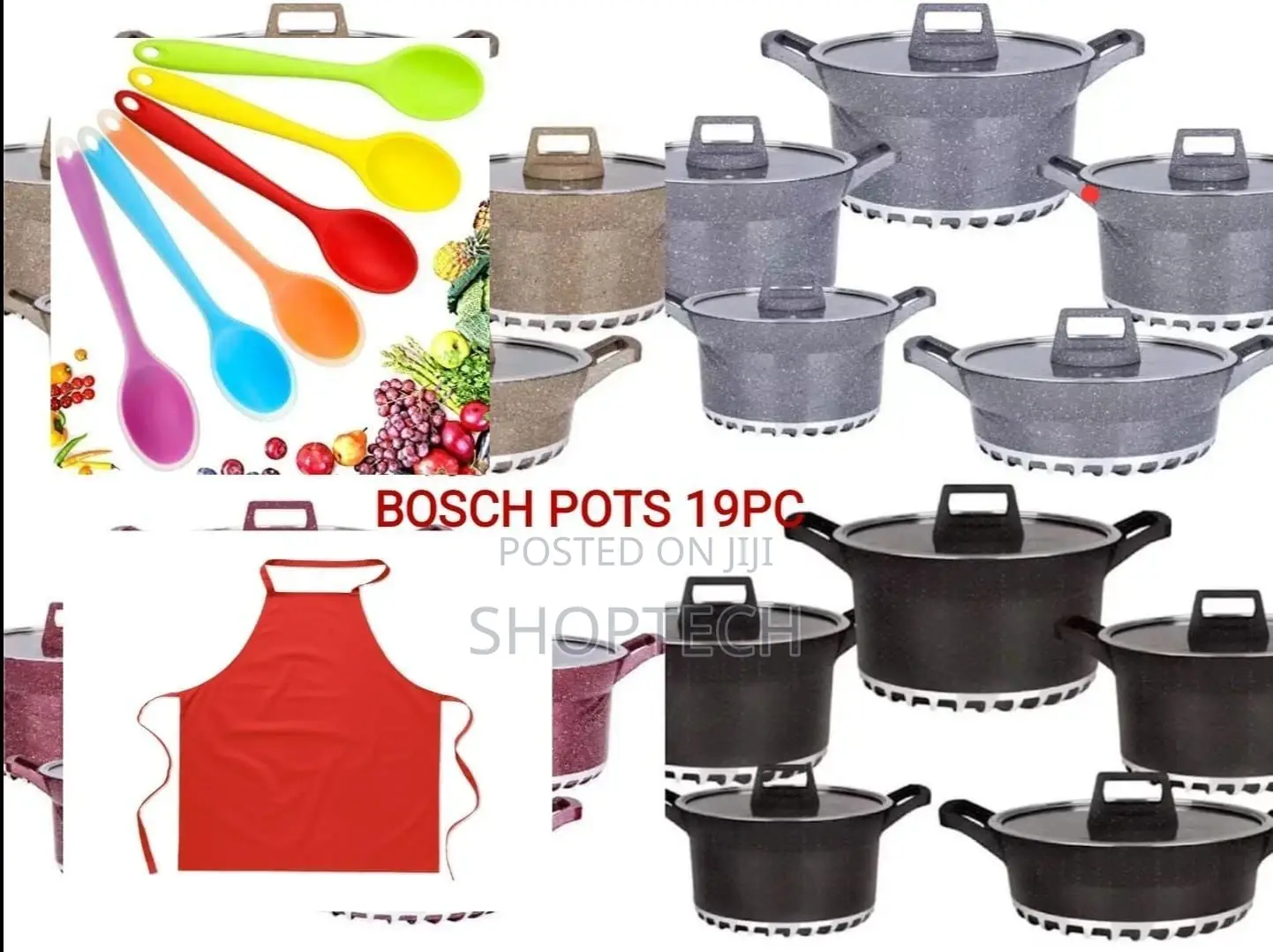 19pcs Bosch Cookware Made in Germany