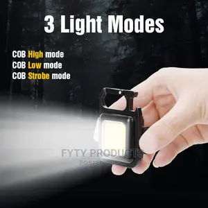 COB Bright 3 Modes Rechargeable Mini Work Light