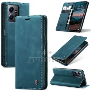 Redmi Note 12 4G Case, Retro PU Leather Wallet Case Card Slo