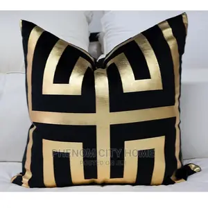 Gold Pronted Decor Pillows