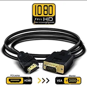HDMI to VGA Cable Adapter 1080px (Hdmi Male VGA -Male)