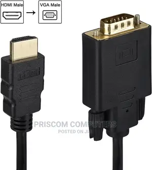 HDMI to VGA Cable -1080p HDMI Male to VGA Male Adapter Conve