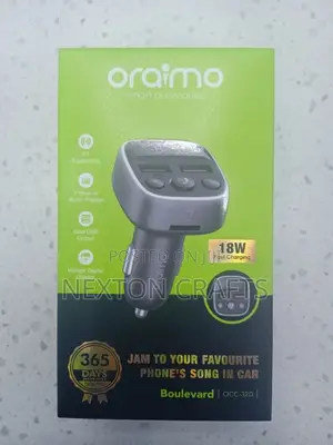 Oraimo Boulevard 18W Dual Output Car Charger