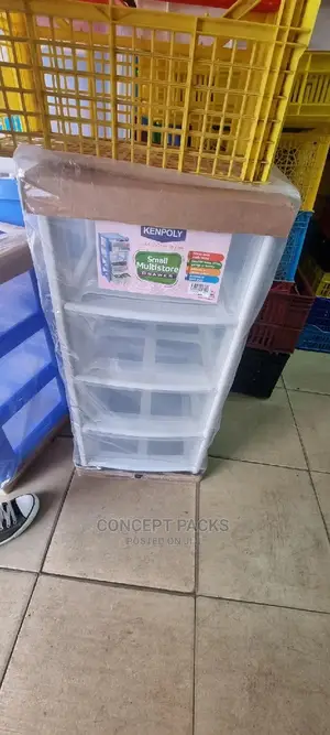 4pc Plastic Multipurpose Drawer