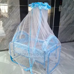 Imported Portable Baby Bed With Swing,Wheels,Net and Mattres