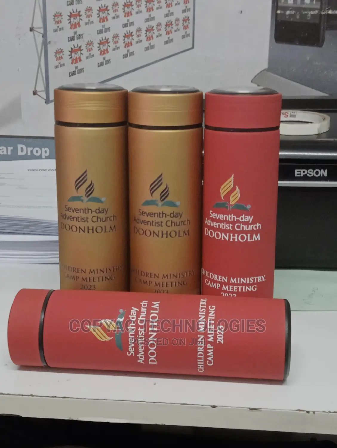 Top End Flasks and Water Bottles Branding Services