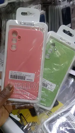 Base Soft Silicon Back Case for Samsung Galaxy A24 Pink