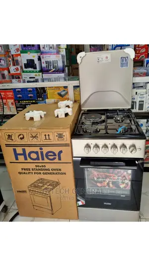 Haier 3gas 1electric 50*60 Electric Oven Gas Cooker