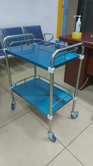 Medicine Trolley Stainless Steel Medical Surgical Vehicle