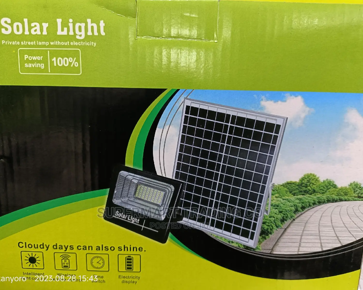 Solar Light Floodlight 50wts