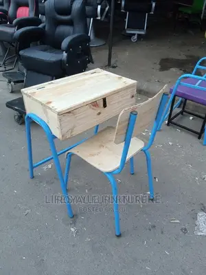 School Locker and Chair