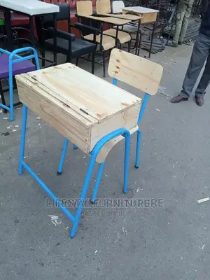 School Locker and Chair