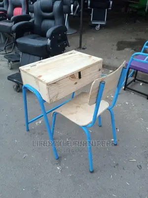 School Locker and Chair