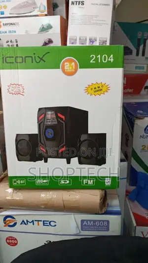 Iconix 2.1 AM-2104 3000watts Sound Speakers