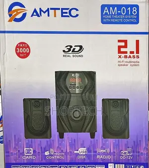 Amtec 2.1 Am-018 Home Theatre System