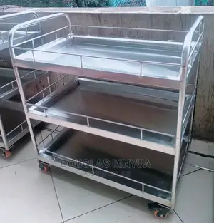 Stainless Steel Food Trolley/Hospital Food Trolley Ss.