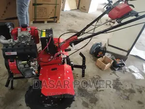Heavy Duty Power Tiller With Accessories.