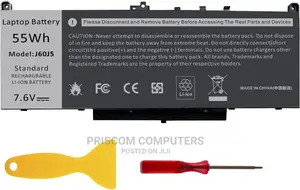 Battery for Dell Latitude E7470 E7270 .6V 55wh
