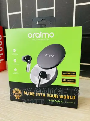 Oraimo Free Pods 4 With Active Noise Cancellation