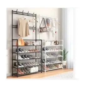 Nunix Tiers Multifunctional Shoerack BLACK