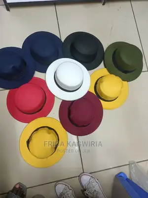 Flat Top Fedora Hats Available KSH 599