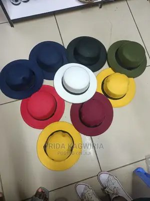 Flat Top Fedora Hats Available KSH 599