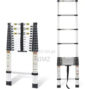 4.4m Telescopic Ladder Aluminum Extension Multi-Purpose