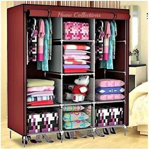 Portable Wooden Wardrobe