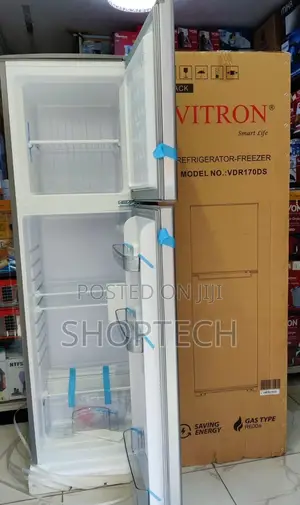 *Vitron 170litres Double Door Refrigerator