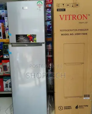 *Vitron 170litres Double Door Refrigerator