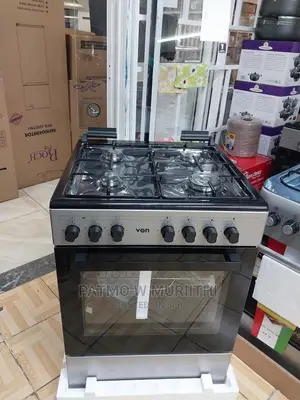 Cooker-Von 60*50 Standing Cooker 3gas Burner +Electric Oven