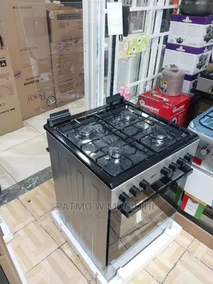 Von Standing Cooker 3gas+1e Electric Oven - Grey 60*60