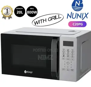 Nunix 20L Microwave Oven - White