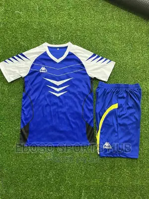 Blue Kappa Football Uniform