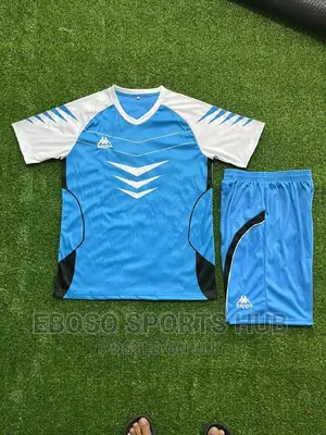 Blue Kappa Football Uniform