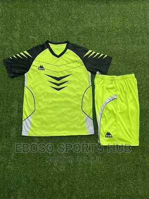 Green Kappa Football Uniform