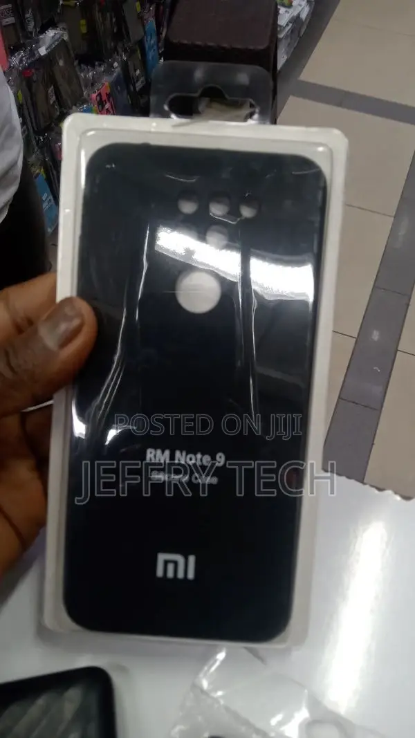 Case XIAOMI REDMI NOTE 9 Silicone Case Black