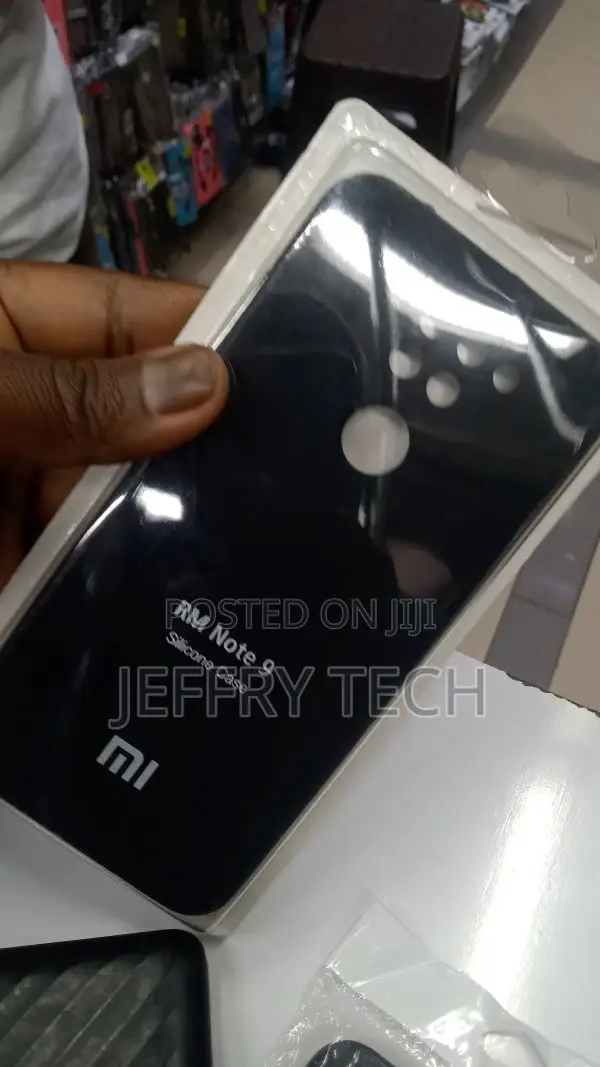 Case XIAOMI REDMI NOTE 9 Silicone Case Black