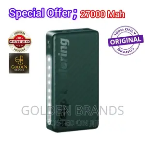 Oraimo 27000 Mah Capacity Power Bank 3level Brightness Torch