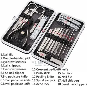 19 Piece Manicure / Pedicure Set