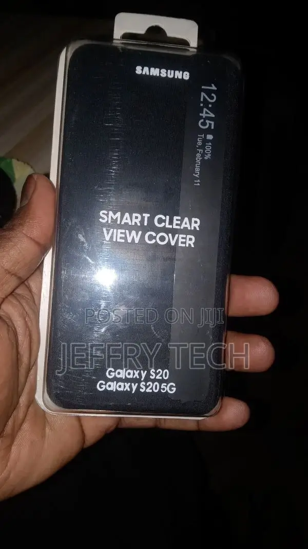 Samsung Original Galaxy S20 | S20 5G Clear View Cover/Mobile