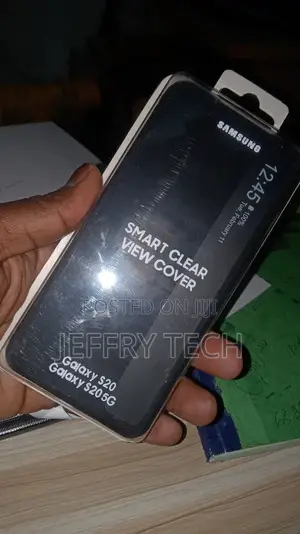 Samsung Original Galaxy S20 | S20 5G Clear View Cover/Mobile